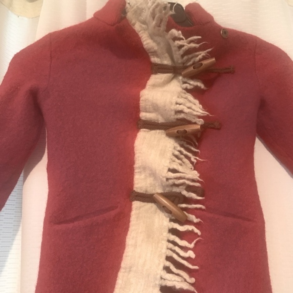 Anthropology Wool Dressy Coat Young Girls 6/8 XS